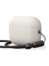 Elago для AirPods Pro 3 чехол Liquid Hybrid Strap case Stone