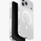 Uniq для iPhone 17 Pro Max чехол AirSuit Glossy Clear/White (MagSafe)