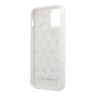 Чехол Mercedes Silver Stars Hard для iPhone 12 | 12 Pro, белый