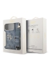 Guess для iPhone 17 Pro Max чехол Crossbody PU 4G Big metal logo Gold camera Hard + Strap Blue