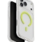 Uniq для iPhone 17 Pro Max чехол Combat Active Frost Clear/Lume-Lime (MagSafe)
