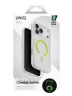 Uniq для iPhone 17 Pro Max чехол Combat Active Frost Clear/Lume-Lime (MagSafe)