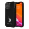 Чехол U.S. Polo Logo Small horse Hard для iPhone 13 Pro Max, черный