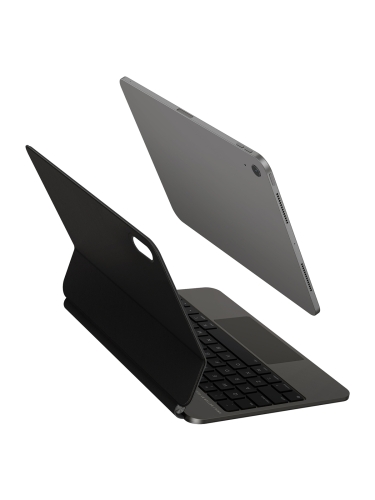 Uniq беспроводная клавиатура VENNO Pro (анг) Magnetic keyboard iPad 11 (2025)/10.9 (2022) Black