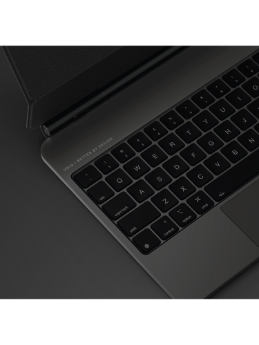 Uniq беспроводная клавиатура VENNO Pro (анг) Magnetic keyboard iPad 11 (2025)/10.9 (2022) Black