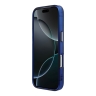 Karl Lagerfeld для iPhone 17 Pro чехол IML K HEAD Metal logo & Camera прозрачный/синий (MagSafe)