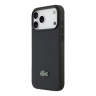 Lacoste для iPhone 17 Pro чехол PVC Lacquer Metal logo Hard Marine (MagSafe)