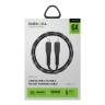 Кабель EnergEA NyloFlex Type-C на Type-C 5A (1.5 м), черный
