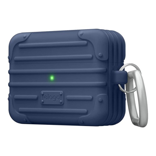 Чехол Elago Suit armor Silicone hang case для AirPods Pro, синий