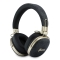 Guess наушники беспроводные накладные Bluetooth HP ENC Flat PU 4G with Script Metal Logo Black