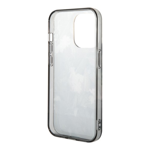 Чехол Guess Jungle w Electroplated camera Hard для iPhone 14 Pro Max, зеленый