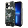 Чехол Guess Jungle w Electroplated camera Hard для iPhone 14 Pro Max, зеленый