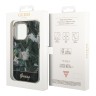 Чехол Guess Jungle w Electroplated camera Hard для iPhone 14 Pro Max, зеленый
