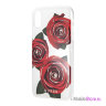 Чехол Guess Flower desire Transparent Hard для iPhone XR, Red Roses