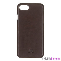 Кожаный чехол Moodz Soft Leather Hard для iPhone 7/8/SE 2020, Chocolate