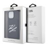 Чехол Lagerfeld Crossbody cardslot PU Saffiano Autograph Hard для iPhone 14 Pro Max, черный