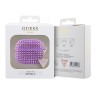 Чехол Guess Diamond Rhinestone with Triangle charm для Airpods 3 (2021), фиолетовый