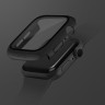 Чехол со стеклом Uniq Nautic 9H glass Water-resistant IP68 для Apple Watch 45 мм, черный