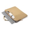 Tomtoc для ноутбуков 13" MacBook Pro|Air M2 | M1 сумка TheHer Laptop Handbag A21 Cookie (коричневый/бежевый)