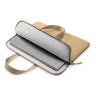 Tomtoc для ноутбуков 13" MacBook Pro|Air M2 | M1 сумка TheHer Laptop Handbag A21 Cookie (коричневый/бежевый)