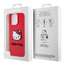 Hello Kitty для iPhone 15 Pro чехол 3D Rubber Kitty Head Hard Magenta