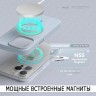 Elago для iPhone 15 Pro чехол Soft silicone (Liquid) Light Blue (MagSafe)