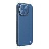 Nillkin для iPhone 15 Pro Max чехол CamShield ProP PU Leather Magnetic Blue (magsafe)