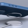Nillkin для iPhone 15 Pro Max чехол CamShield ProP PU Leather Magnetic Blue (magsafe)