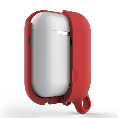 Чехол Elago Waterproof Hang case для AirPods 1/2, красный