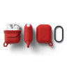 Чехол Elago Waterproof Hang case для AirPods 1/2, красный