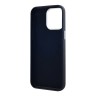 Karl Lagerfeld для iPhone 15 Pro Max чехол PU Full Wrapped Grained leather & Metal Camera Hard Black
