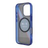 BMW для iPhone 16 Pro чехол Motorsport PC/TPU Circle&Tricolor, черный (MagSafe)