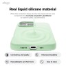 Elago для iPhone 16 Pro чехол Soft silicone (Liquid) Soft Mint