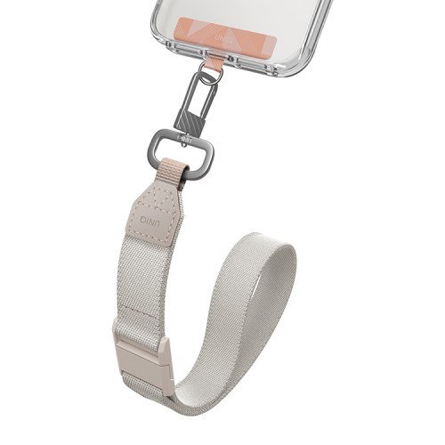Uniq ремешок на шею/руку Vista Duo 2-in-1 Lanyard and Handstrap Terracotta/Beige