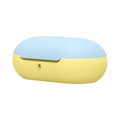 Силиконовый чехол Elago Silicone case для Galaxy Buds|Buds+, желтый/голубой