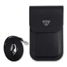 Guess для смартфонов сумка Wallet Bag Grained PU leather Triangle metal logo Black