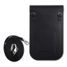 Guess для смартфонов сумка Wallet Bag Grained PU leather Triangle metal logo Black