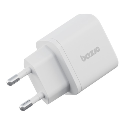 Energea СЗУ Bazic GoPort Velox Kit GaN35, USB-C+USB-A +кабель Weave USB-C to C 1.5m Vanilla