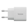 Energea СЗУ Bazic GoPort Velox Kit GaN35, USB-C+USB-A +кабель Weave USB-C to C 1.5m Vanilla
