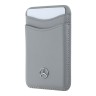 Mercedes магнитный бумажник Wallet MagSafe Cardslot Leather Grey