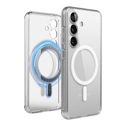 Elago для Galaxy S25 чехол HYBRID (pc/tpu) Clear (Magnetic)