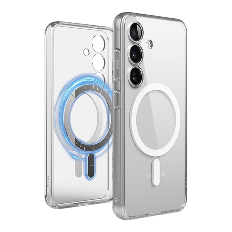 Elago для Galaxy S25 чехол HYBRID (pc/tpu) Clear (Magnetic)