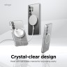 Elago для Galaxy S25 чехол HYBRID (pc/tpu) Clear (Magnetic)