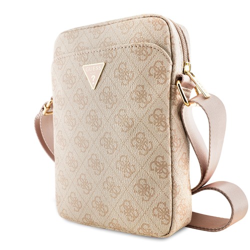 Guess для планшетов 10" сумка 4G Bag with Triangle metal logo Pink