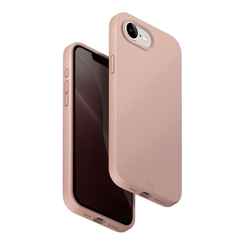 Uniq для iPhone 16e чехол LINO Pink (Magsafe)