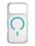 Uniq для iPhone 17 Pro Max чехол Combat Active Frost Clear/Turquoise (MagSafe)