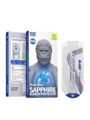 BlueO стекло для iPhone Air, SAPPHIRE Black (+installerPro)