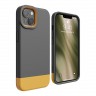 Чехол Elago GLIDE для iPhone 13, серый/желтый