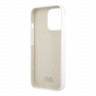 Чехол Karl Lagerfeld Liquid silicone Choupette Hard для iPhone 13 Pro Max, белый