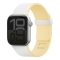 Uniq для Apple Watch 42/41/40 mm ремешок Revix IV reversible Magnetic White/Butter Yellow